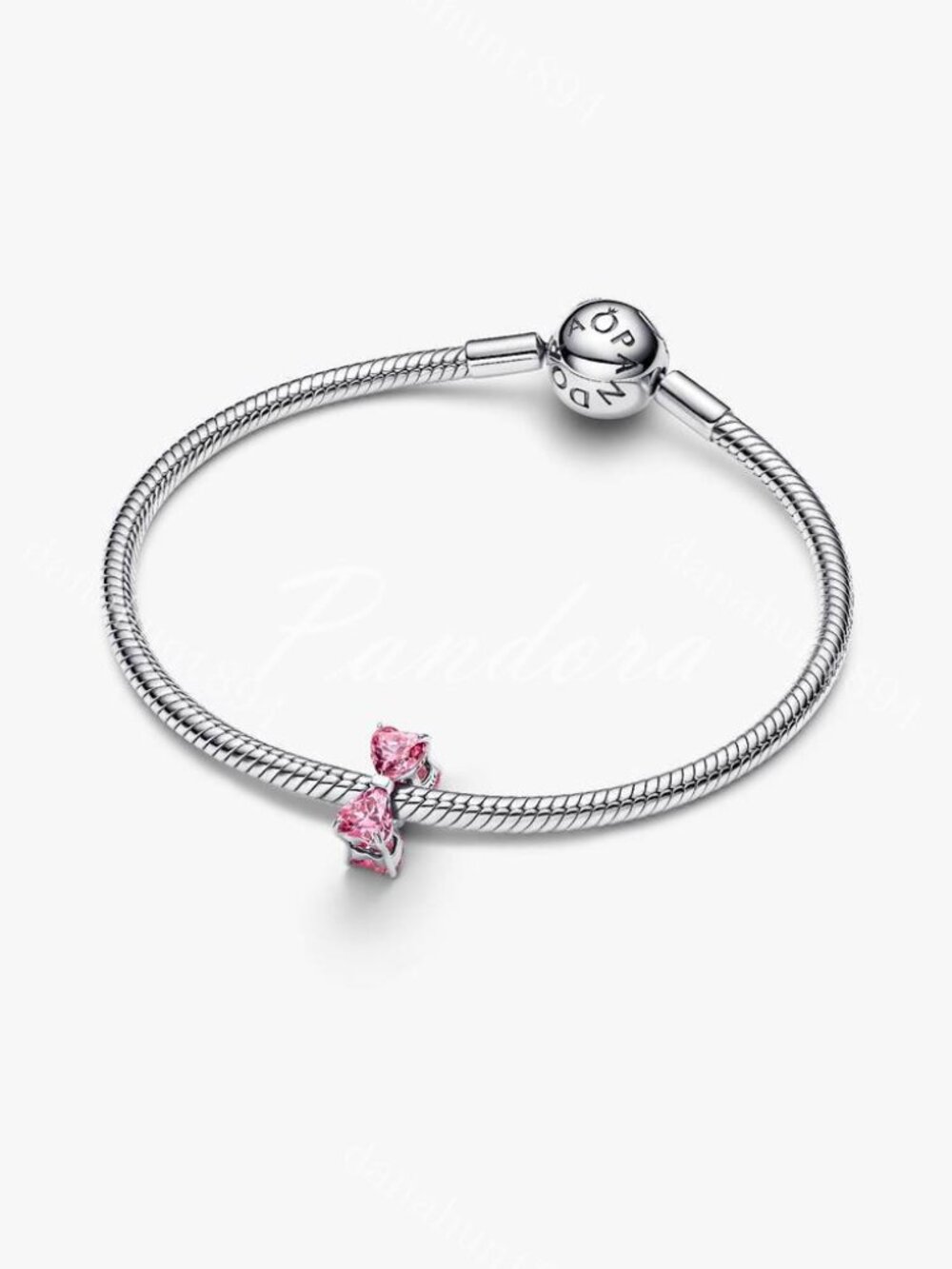 Pandora Pink Bow Charm - Picture 6 of 6